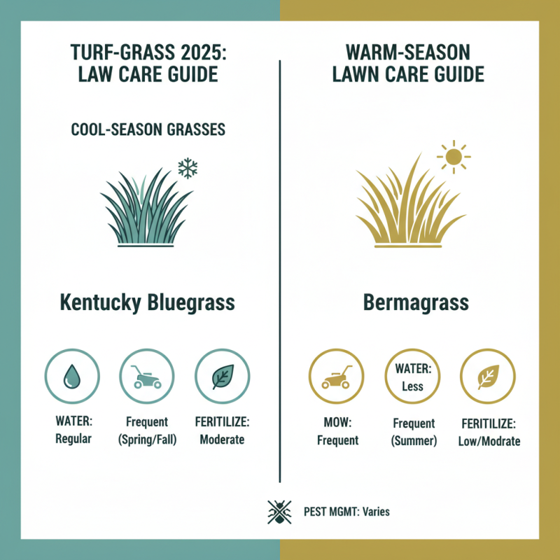 How to Choose the Best Turf Grass for Your Lawn in 2025