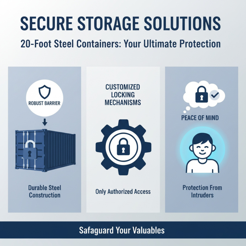 Top Benefits of Using a 20 ft Storage Container for Your Needs