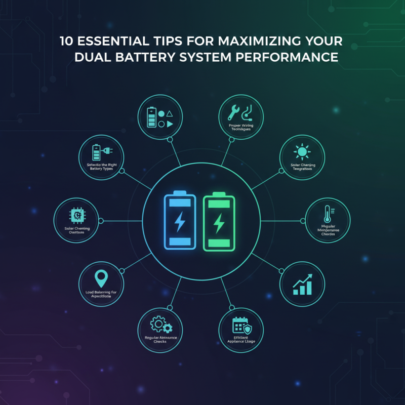 10 Essential Tips for Maximizing Your Dual Battery System Performance
