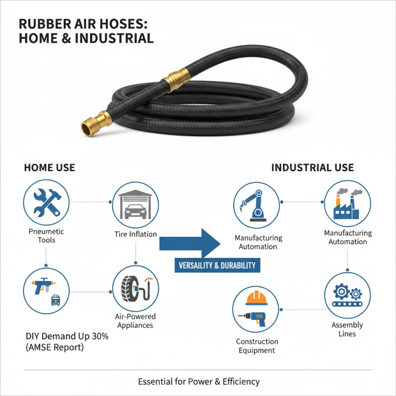 Top 10 Rubber Air Hose Options for Home and Industrial Use