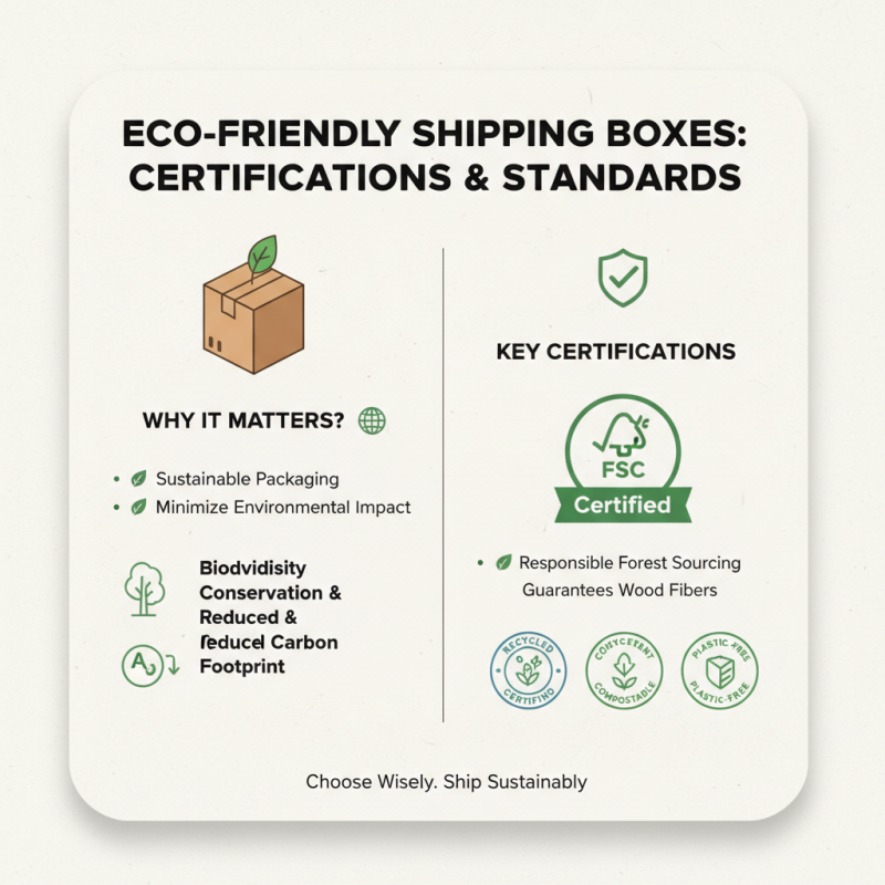 How to Choose Eco Friendly Shipping Boxes for Sustainable Packaging Solutions