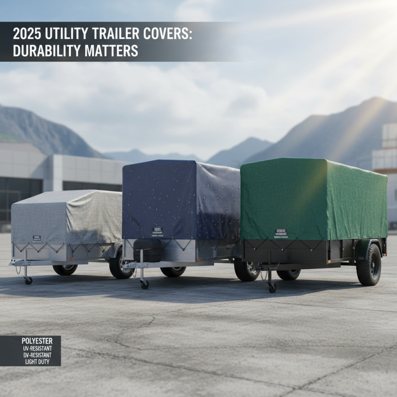 How to Choose the Best Utility Trailer Cover for Your Needs in 2025