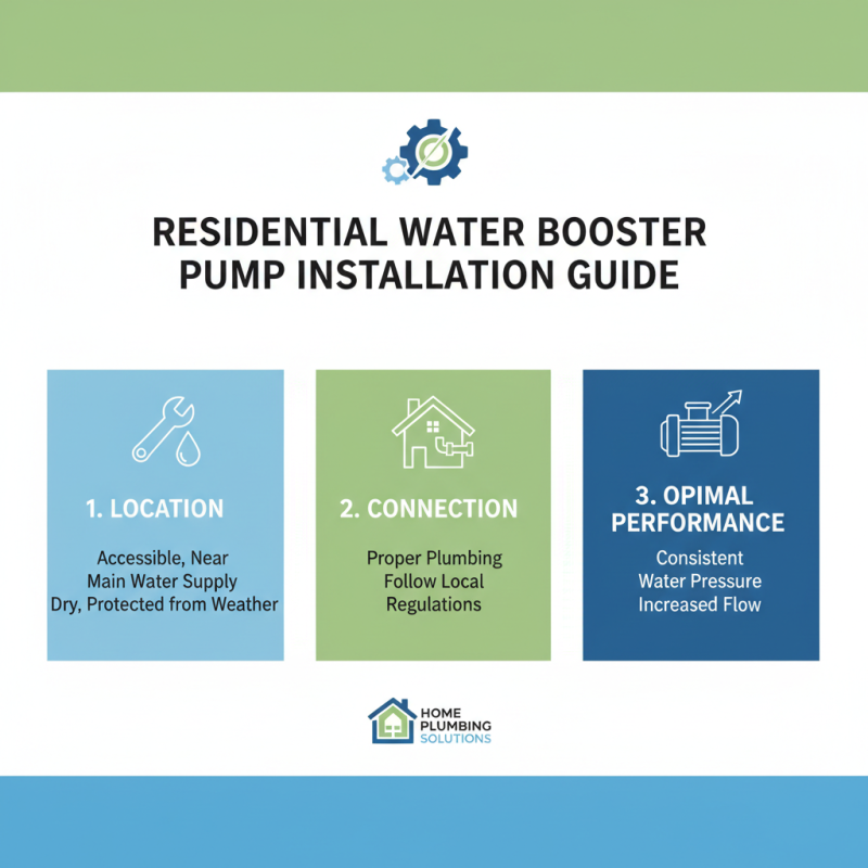 How to Choose the Right Residential Water Booster Pump for Your Needs?