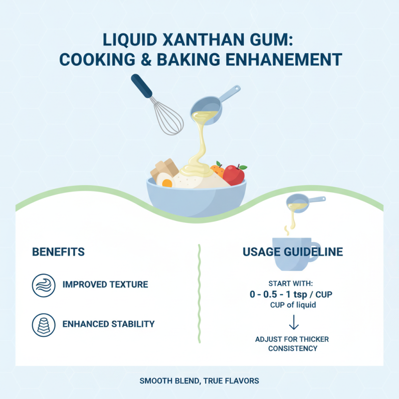 Top Uses and Benefits of Liquid Xanthan Gum for Cooking and Baking