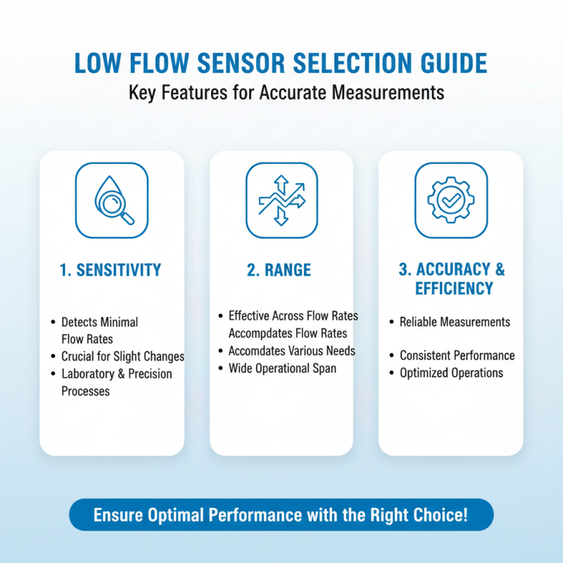 2025 Top Low Flow Sensors Guide for Accurate Measurements and Efficiency