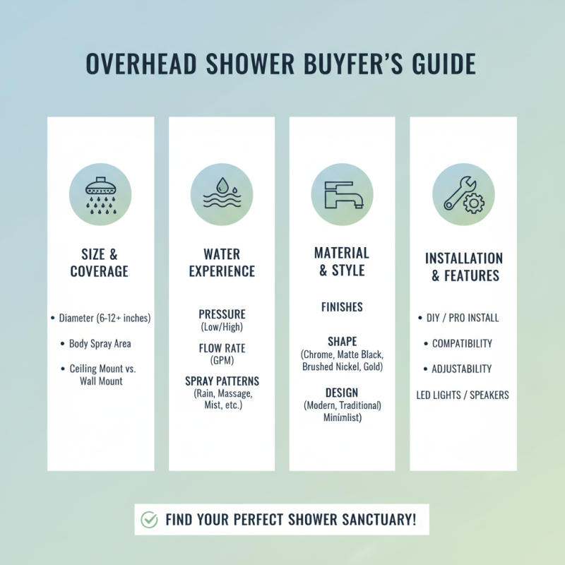 Ultimate Guide to Choosing the Best Over Head Shower for Your Bathroom