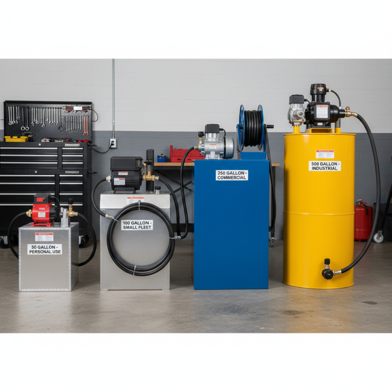 How to Choose the Best Fuel Transfer Tank with Pump for Your Needs