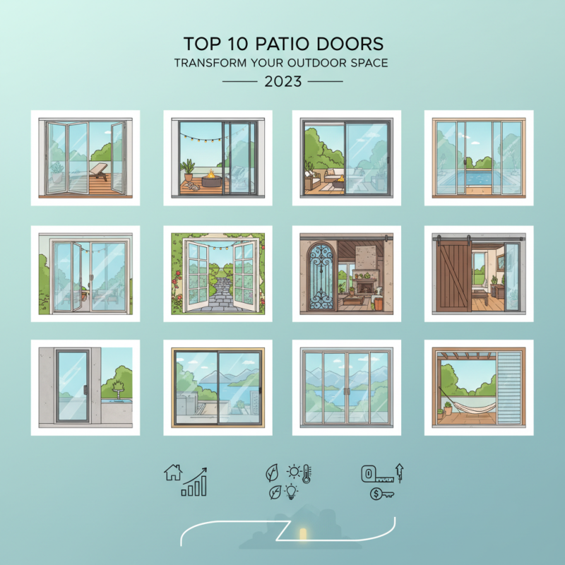Top 10 Patio Doors to Transform Your Outdoor Space in 2023