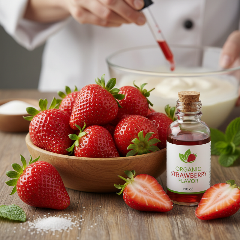 Exploring the Benefits and Uses of Organic Strawberry Flavor in Recipes