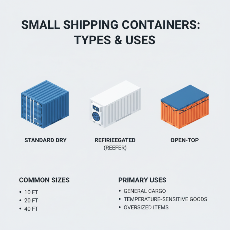 How to Choose the Best Small Shipping Containers for Your Needs