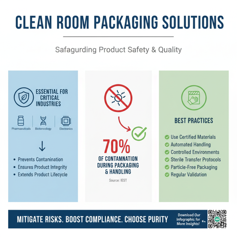 Best Clean Room Packaging Solutions for Ensuring Product Safety and Quality