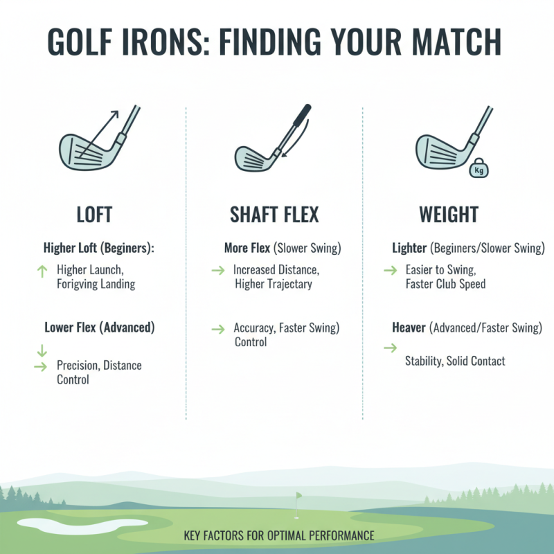 How to Choose the Right Golf Irons for Your Skill Level and Playing Style