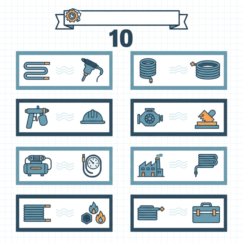 Top 10 Rubber Air Hose Options for Home and Industrial Use