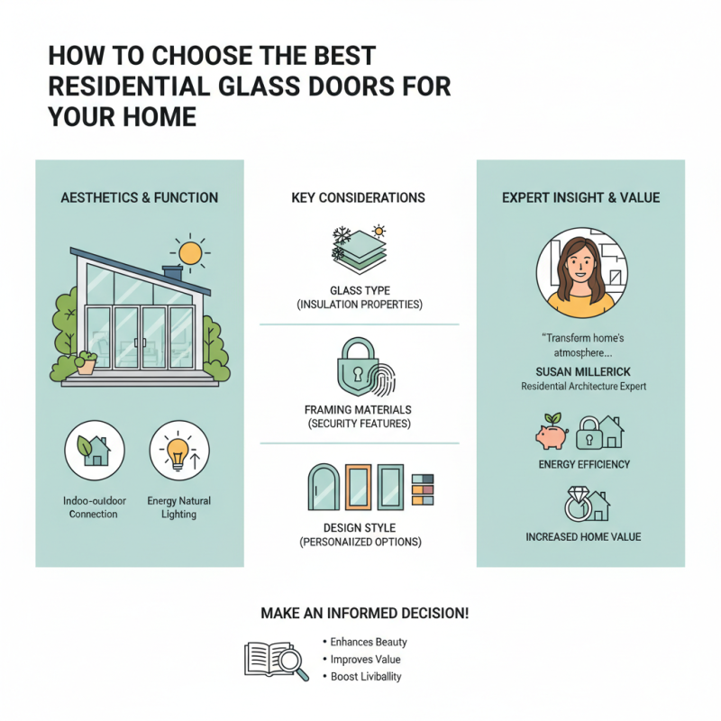 How to Choose the Best Residential Glass Doors for Your Home