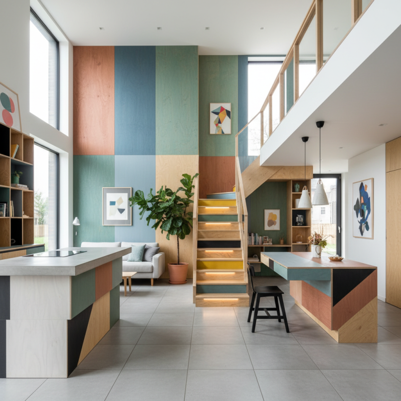Top 2025 Trends in Colored Plywood for Modern Home Design