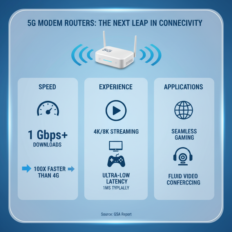 What is a 5G Modem Router and How Does It Benefit Your Internet Experience?