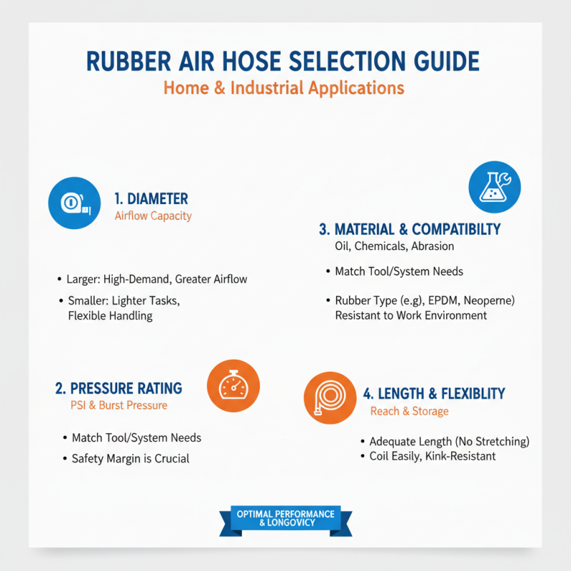 Top 10 Rubber Air Hose Options for Home and Industrial Use
