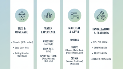 Ultimate Guide to Choosing the Best Over Head Shower for Your Bathroom