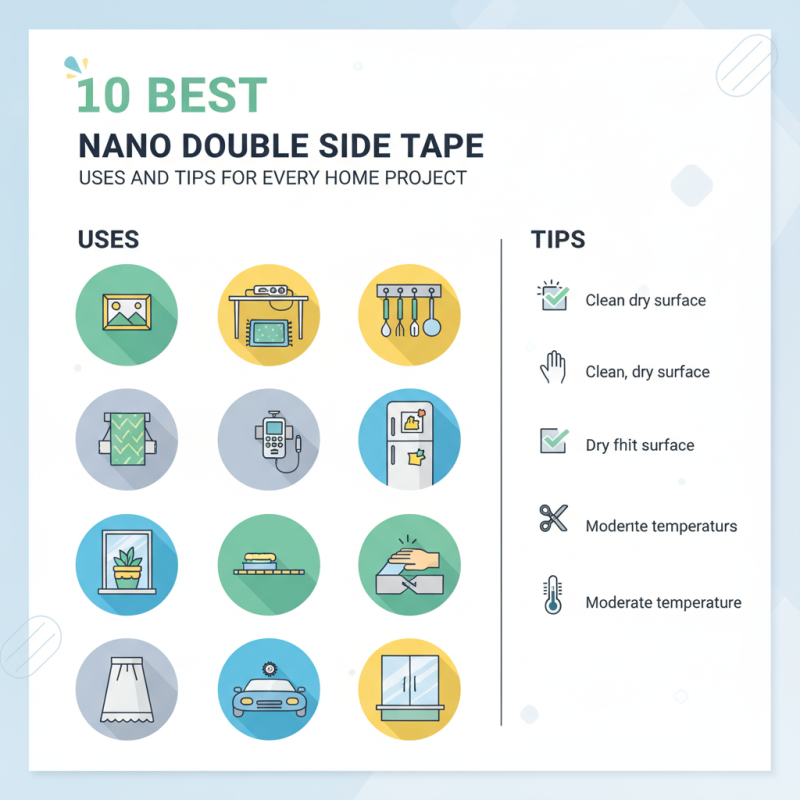 10 Best Nano Double Side Tape Uses and Tips for Every Home Project