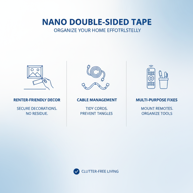 10 Best Nano Double Side Tape Uses and Tips for Every Home Project