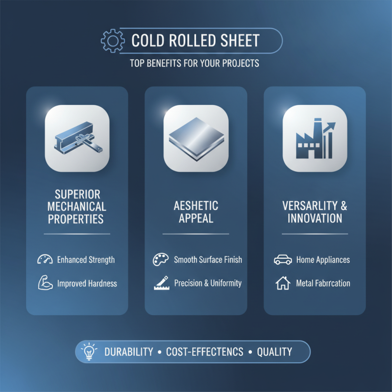 Top Benefits of Cold Rolled Sheet for Your Next Project