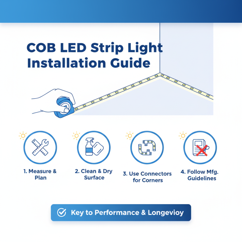 Top Benefits of Using Cob Led Strip Lights for Home and Office Illumination