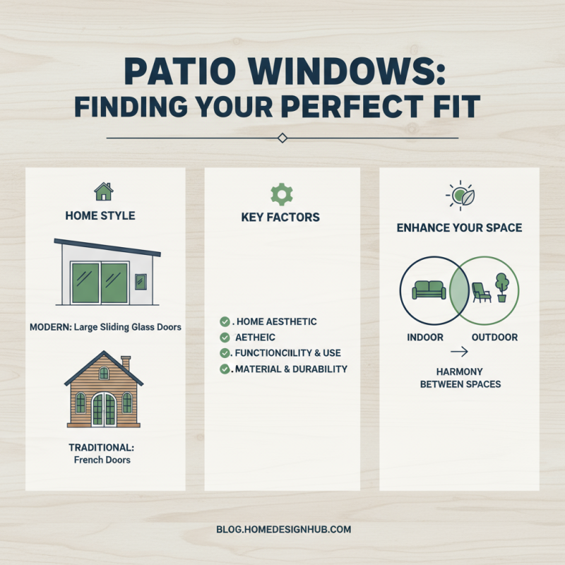What is the Best Type of Patio Windows for Your Home Design Needs