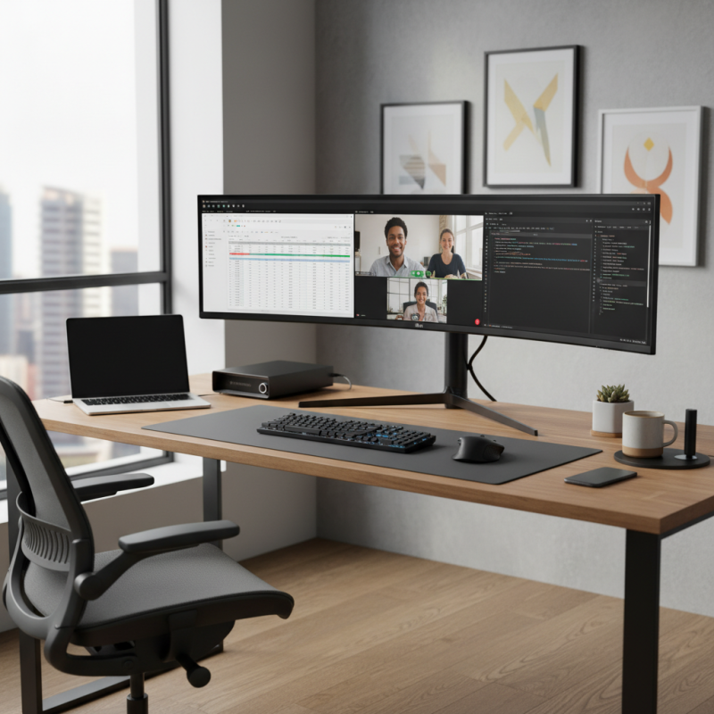 How to Choose the Best Display Screen for Your Home Office Setup