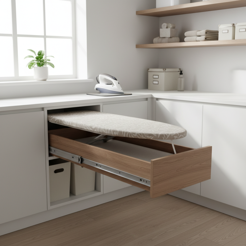 Why You Need a Pull Out Ironing Board Drawer in Your 2025 Home Design
