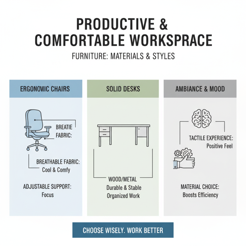 Why the Right Work Furniture is Essential for Your Productivity and Comfort