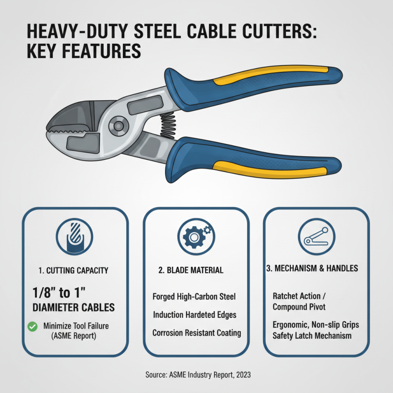 Top 10 Steel Cable Cutters for Heavy Duty Performance and Durability