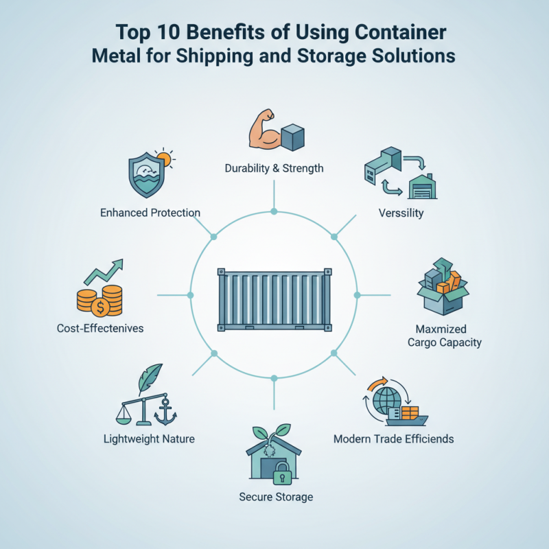 Top 10 Benefits of Using Container Metal for Shipping and Storage Solutions