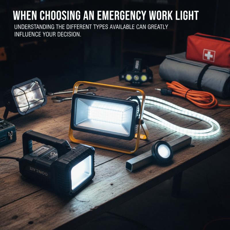 How to Choose the Best Emergency Work Light for Your Needs