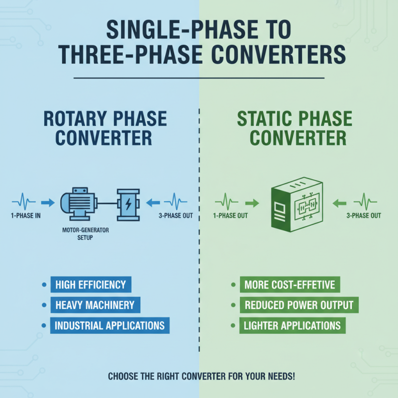 How to Choose the Best Single Phase to Three Phase Converter for Your Needs