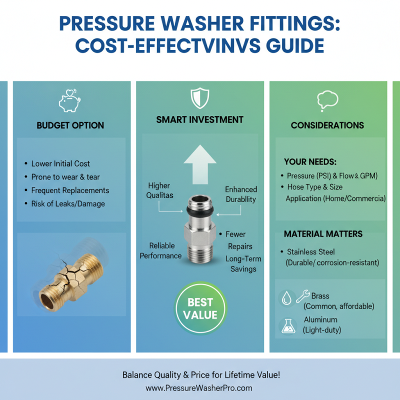 2025 How to Choose the Right Pressure Washer Fittings for Your Needs