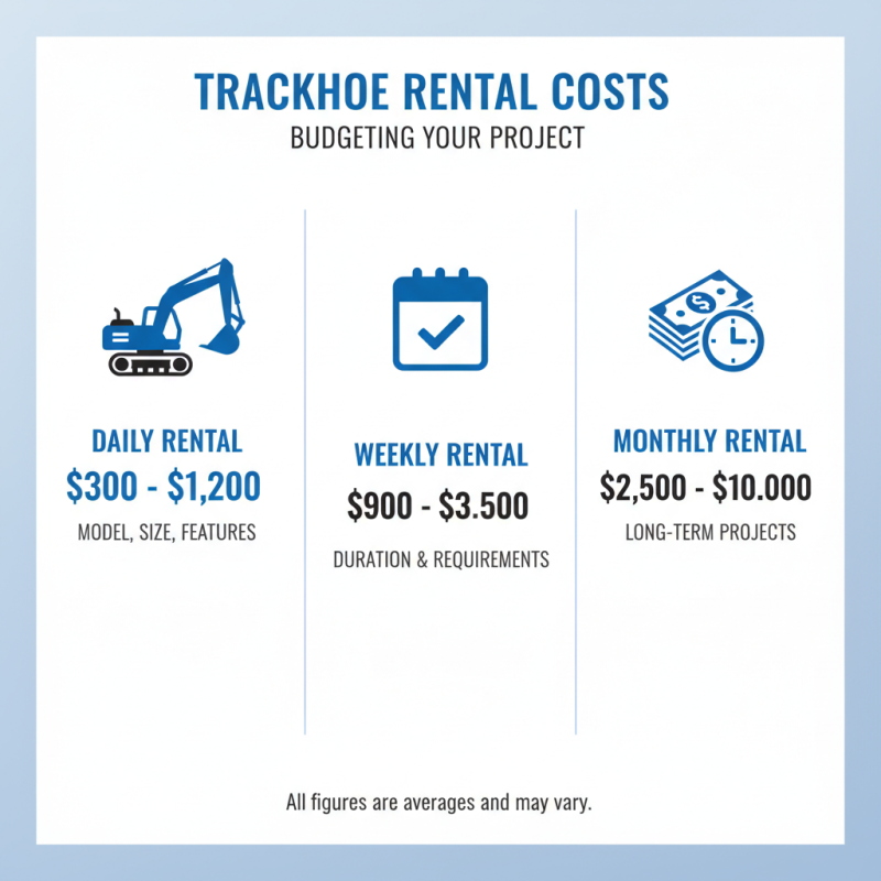 What is Trackhoe Rental and How to Choose the Right One for Your Project