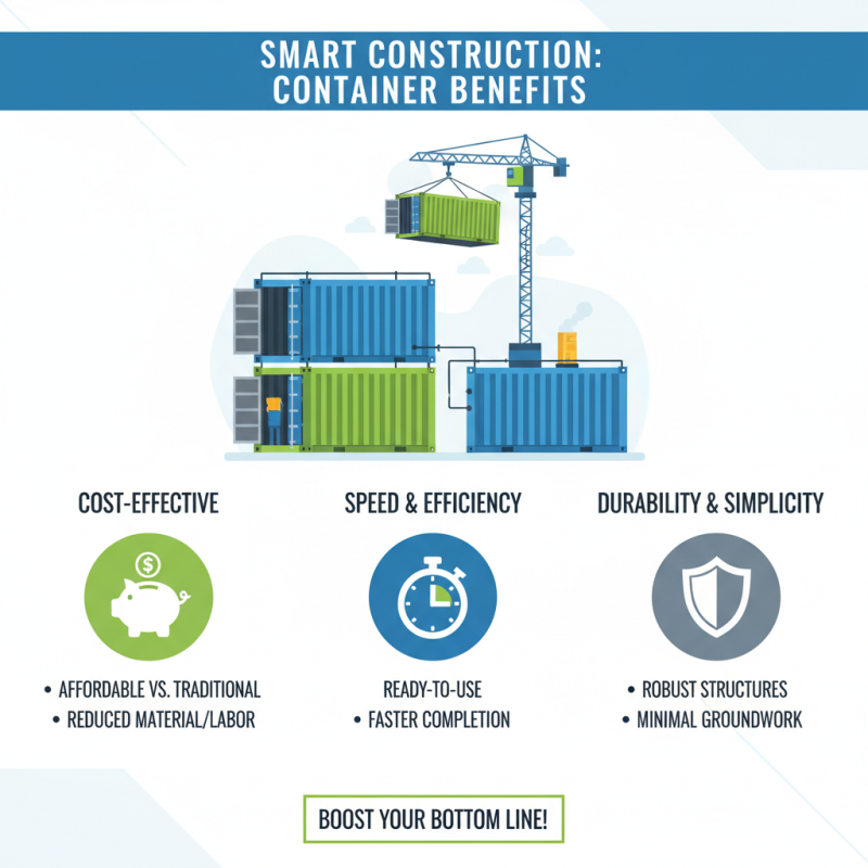 Top 10 Benefits of Using Construction Containers for Your Project