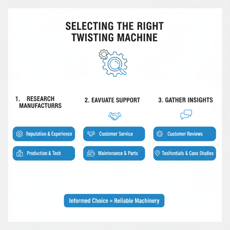 Top 10 Tips for Choosing the Right Twisting Machine for Your Needs