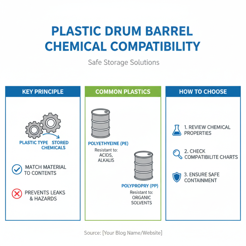 How to Choose the Right Plastic Drum Barrel for Your Storage Needs