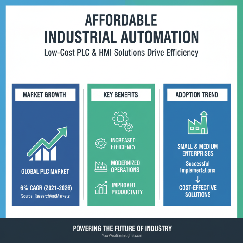 Top Low Cost PLC With HMI Solutions for Efficient Automation Systems