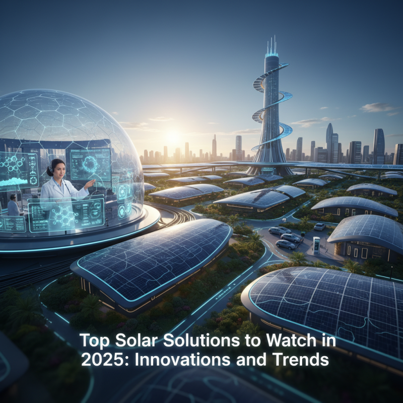 Top Solar Solutions to Watch in 2025: Innovations and Trends