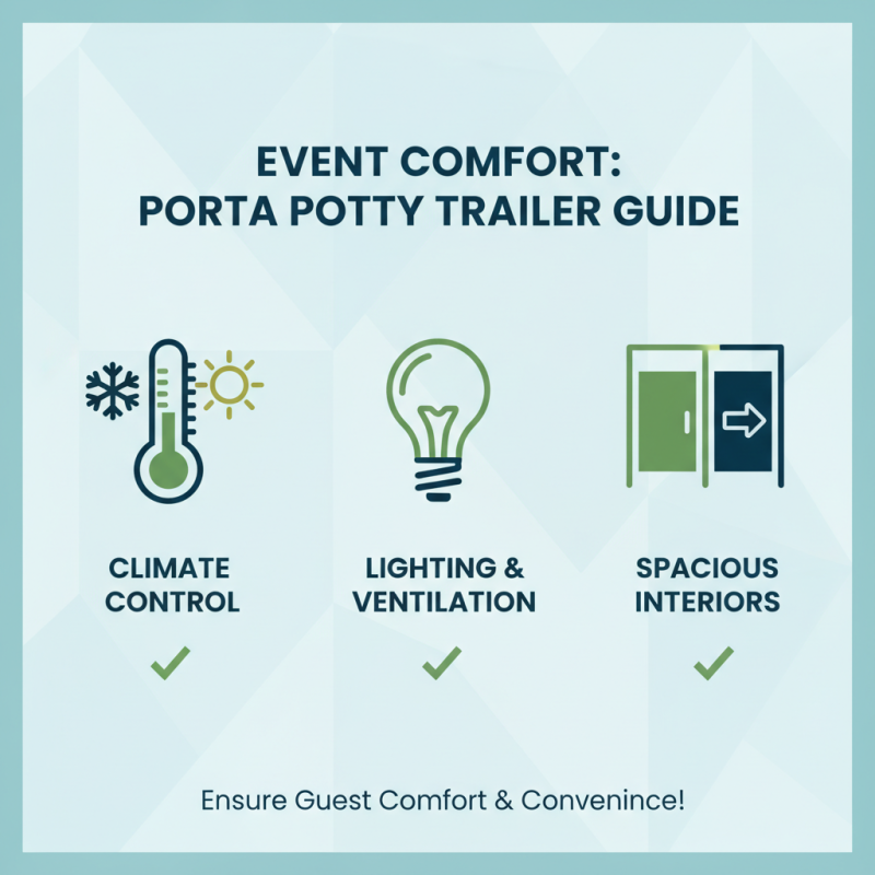 2025 How to Choose the Best Portable Porta Potty Trailer for Your Event