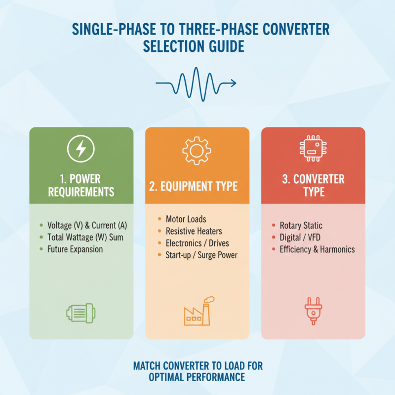 How to Choose the Best Single Phase to Three Phase Converter for Your Needs