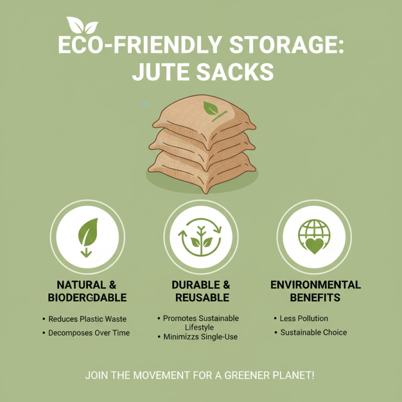 How to Choose and Use Jute Sacks for Eco-Friendly Storage Solutions