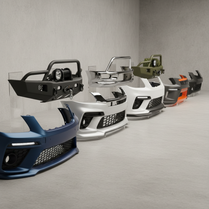 Top 10 Front Bumper Styles for Enhanced Vehicle Protection and Aesthetics