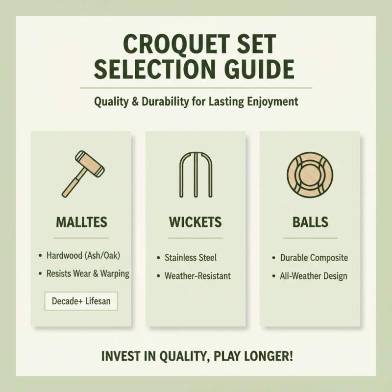 2025 Guide: How to Choose the Perfect Croquet Set for Your Backyard