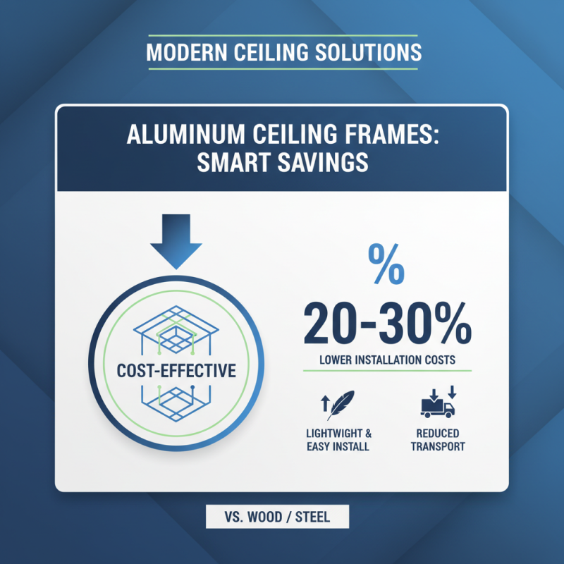 Why Choose Ceiling Aluminum Frame for Modern Ceiling Solutions