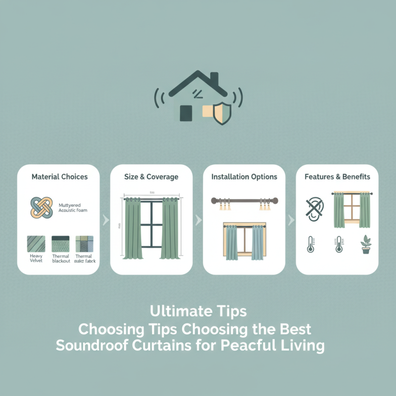 Ultimate Tips for Choosing the Best Soundproof Curtains for Peaceful Living