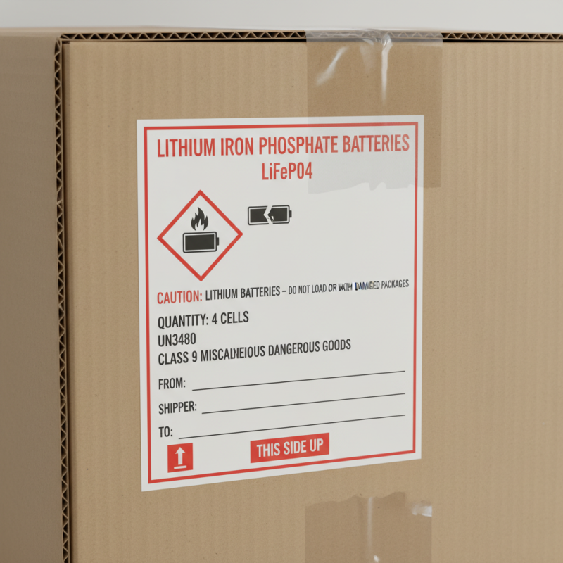 How to Safely Ship Lifepo4 Batteries for Maximum Efficiency and Compliance