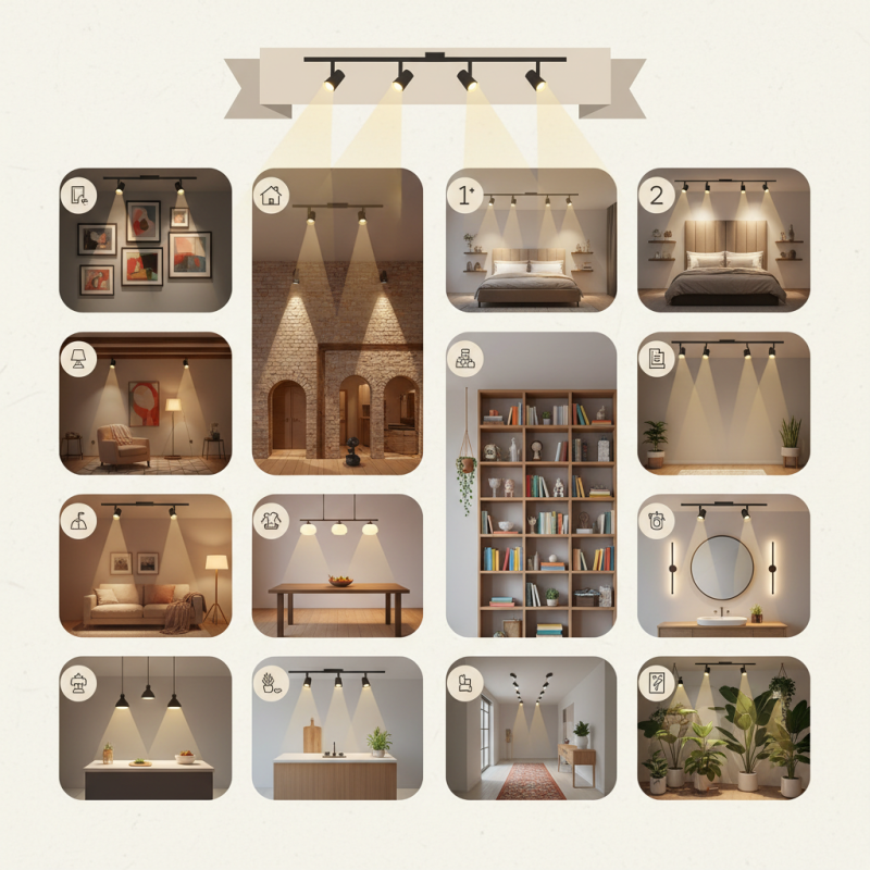 10 Tips to Effectively Use Track Lights for Stunning Home Decor